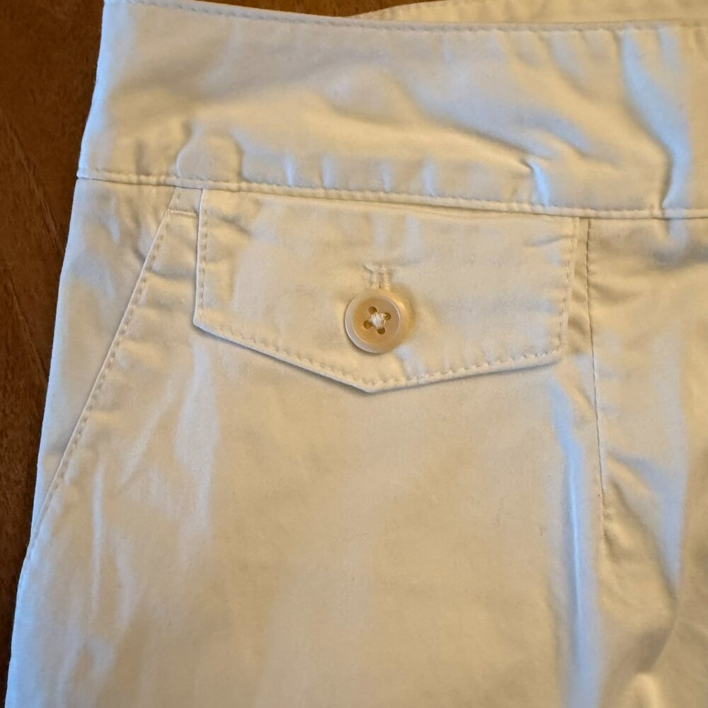 White Bermuda Shorts - NWT - Picture 5 of 8